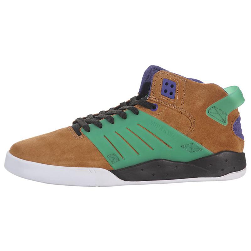 Zapatillas De Skate Supra Argentina Hombre - SKYTOP III Marrones (XSJYD-6974)